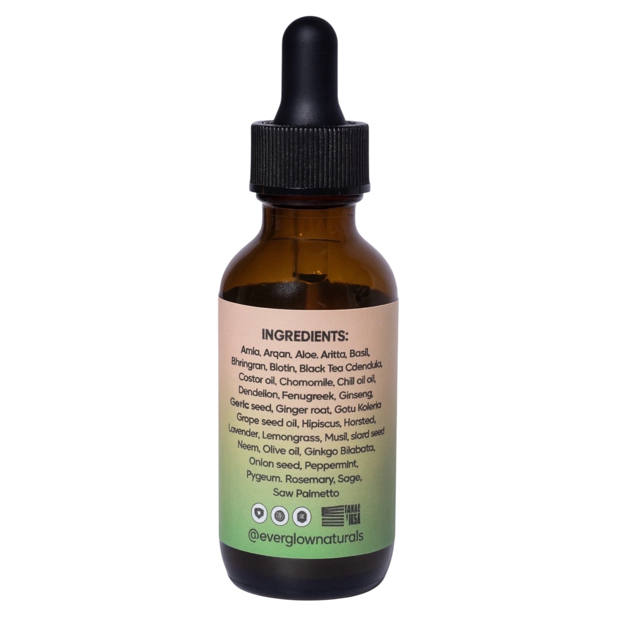 EverGlow Super Hair Growth Oil – For Thicker, Fuller Hair (2oz)